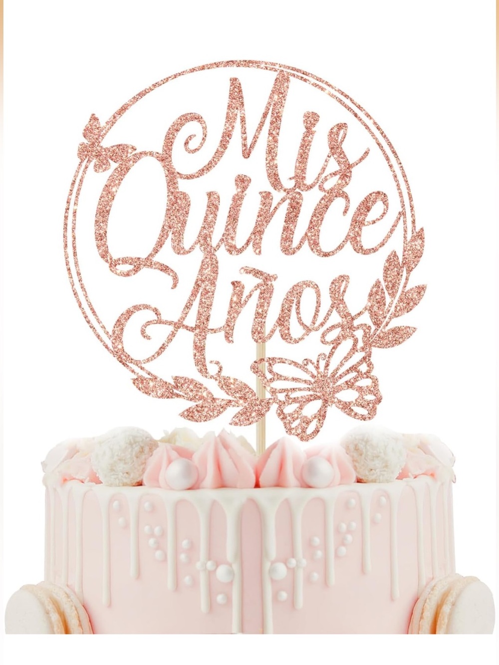 🥳 “15” Birthday Mis Quince Cake Topper - NEW IN PACKAGE